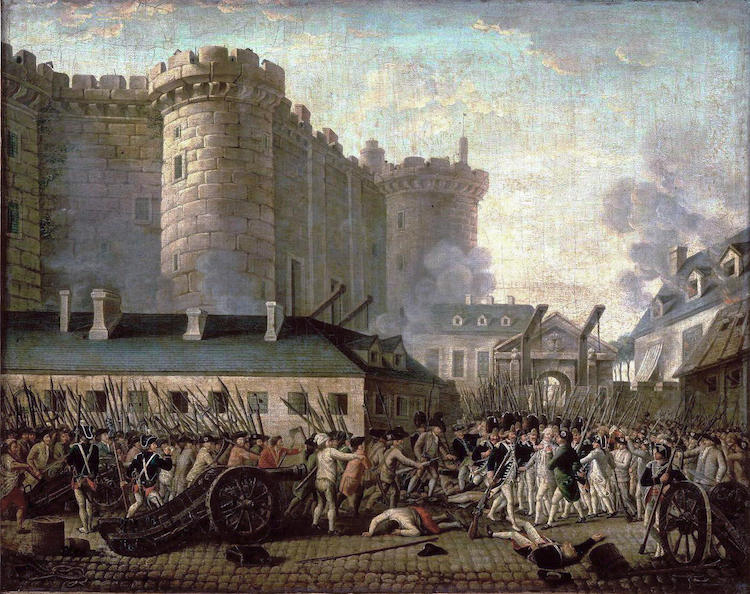French revolution liberty freeing people